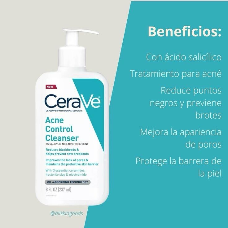 CeraVe Acne Control Cleanser 237 ml
