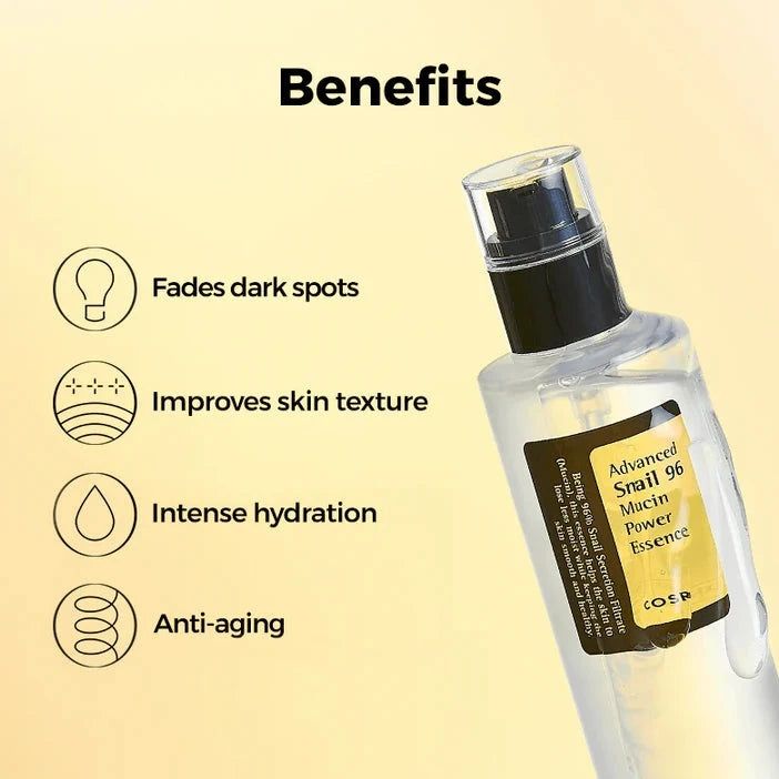 COSRX Advance Snail 96 Mucin Power Essence: Ultimate Hydration & Repair 100ml